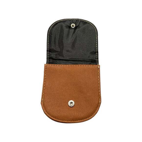 Claire's Small Kids Children’s Pocket Wallet w Horse Shaped Steed Style Brown - Picture 2 of 10